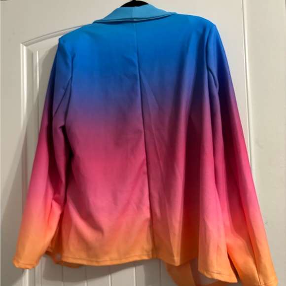 Jackets & Blazers - Plus Size Ombré Blazer